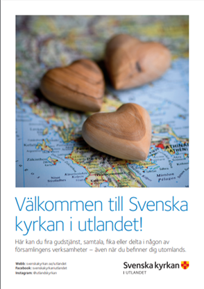 Bild på Välkommen till Svenska kyrkan i utlandet - A3 (pdf)