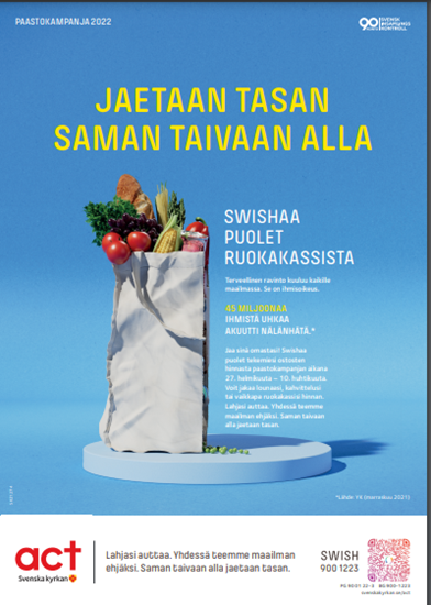 Bild på Affisch finsk, A3, Matkassen