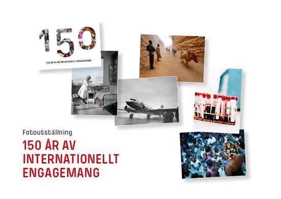 Bild på Fotoutställning 150 år av internationellt engagemang