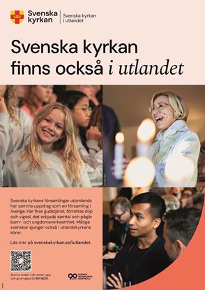 Bild på Affisch Svenska kyrkan i utlandet A3