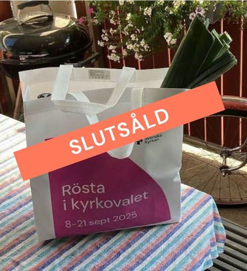 Bild på Shoppingkasse, Kyrkovalet 2025
