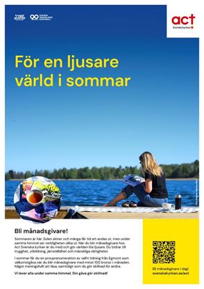 Bild på Affisch Månadsgivarerbjudande Sommaren 2025