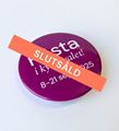 Bild på Knapp 56 mm, "Rösta i kyrkovalet! 8-21 sept 2025"