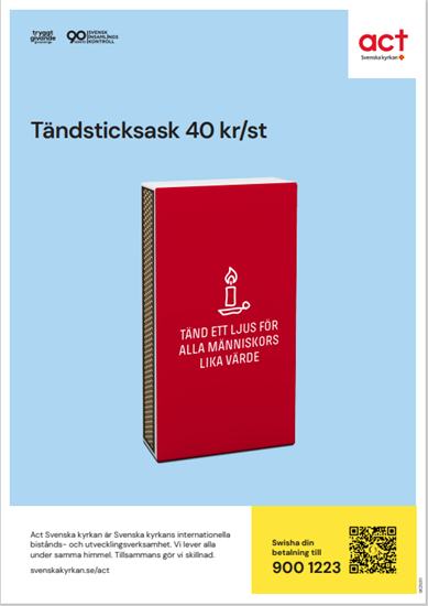 Bild på Säljskylt tändsticksask