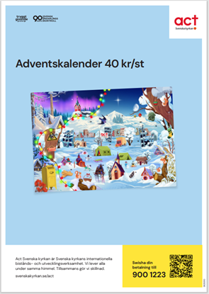 Bild på Säljskylt adventskalender