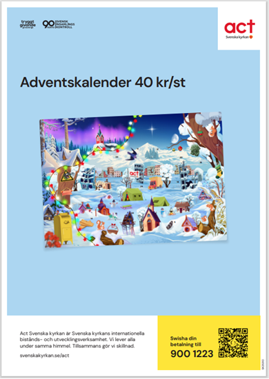 Bild på Säljskylt adventskalender