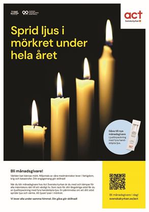 Bild på Affisch A4 Månadsgivarerbjudande hösten 2025