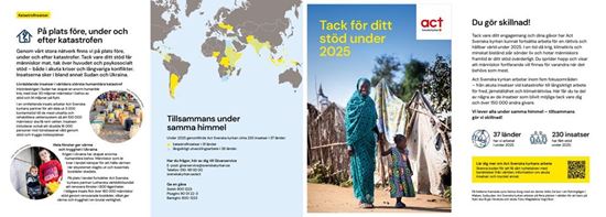 Bild på Folder Tack för 2025