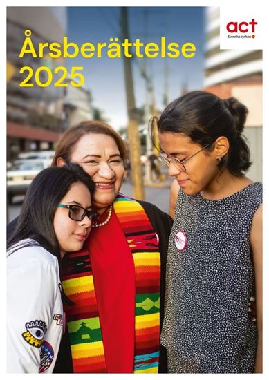 Bild på Act Svenska kyrkans årsberättelse 2025