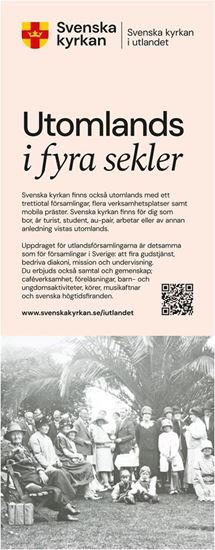 Bild på Rollup Utlandskyrkan 400 år, alternativ 2