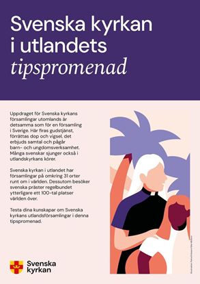 Bild på Tipspromenad om Svenska kyrkan i utlandet - PDF