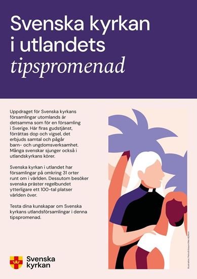 Bild på Tipspromenad om Svenska kyrkan i utlandet - PDF