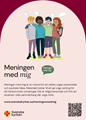 Bild på Meningen med mig. Flyer. Svenska och finska.