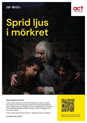 Bild på Affisch Sprid ljus i mörkret, A3