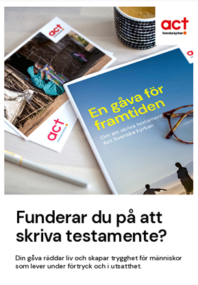 Bild på Testamentesfolder, sept 2026
